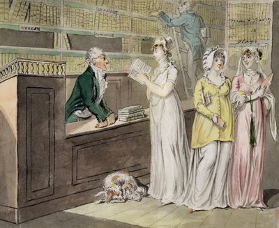 Die Leihbibliothek von Isaac Robert Cruikshank